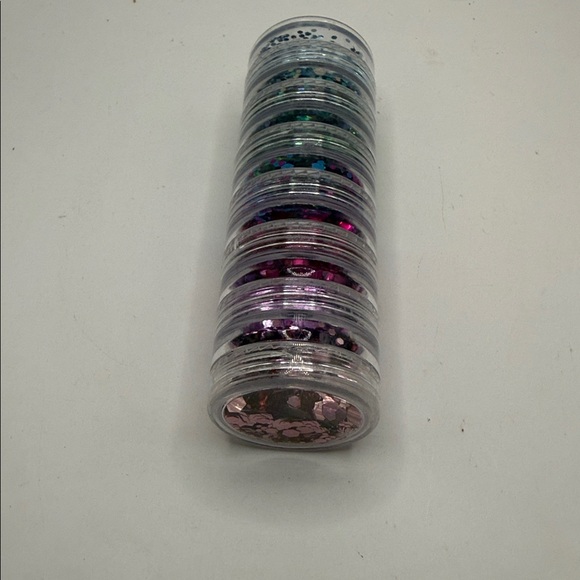 Stacked Multi-Color Glitter Pots - Picture 5 of 5